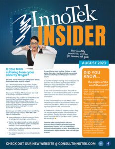 august 2023 innotek insider newsletter cover