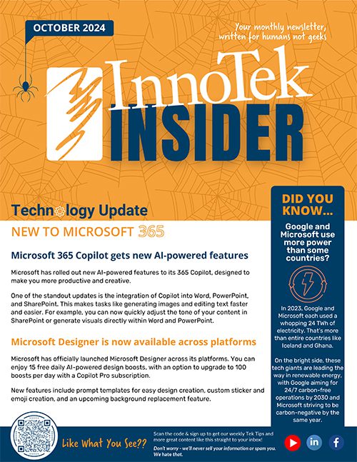 october 2024 newsletter cover