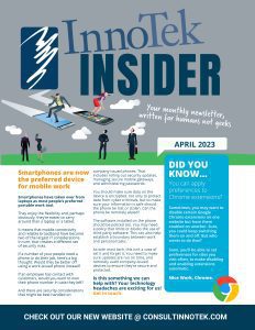 april 2023 innotek insider newsletter cover