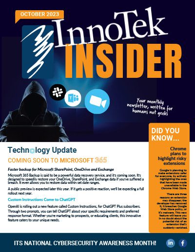 october 2023 newsletter cover