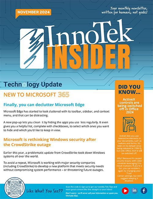 november 2024 newsletter cover