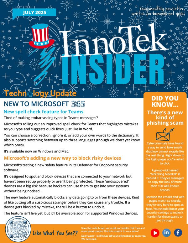 july 2025 newsletter cover