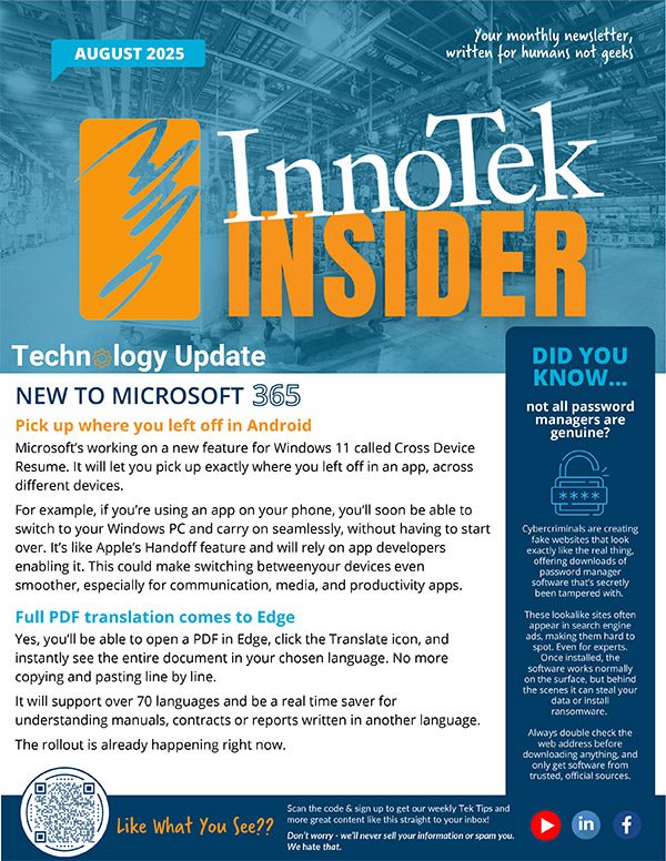 august 2025 newsletter cover
