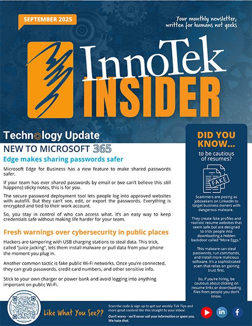 september 2025 newsletter cover